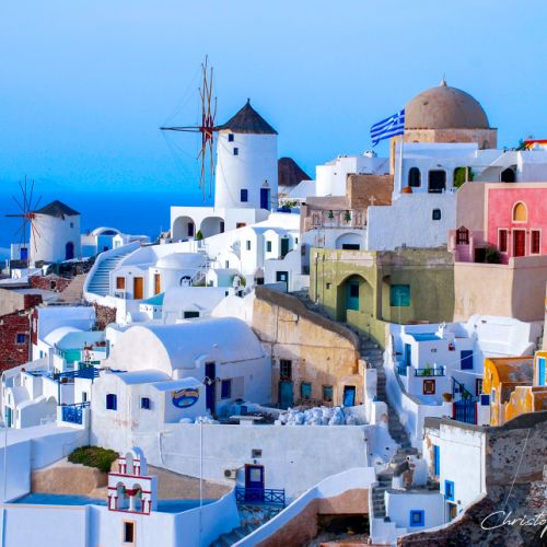 Santorin - Oia - Cyclades - Grèce