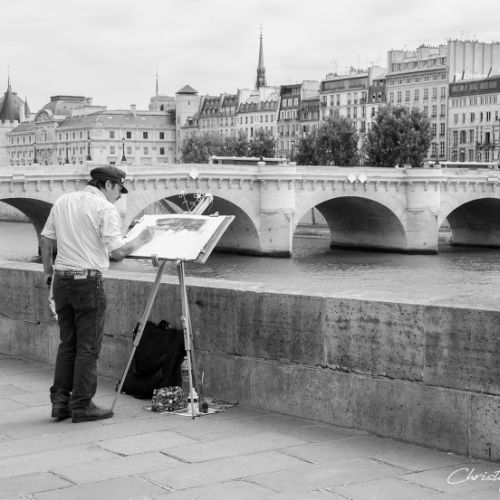 Le peintre - Paris