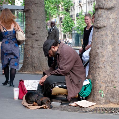 SDF à Paris