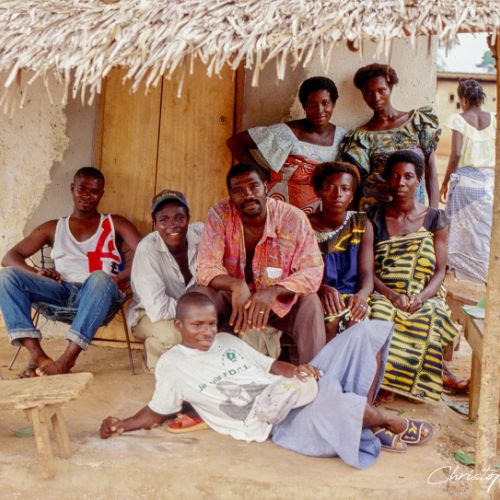Adzopé - Abidjan - village africain