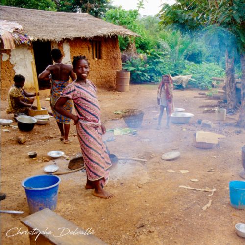 Adzopé - Abidjan - village africain