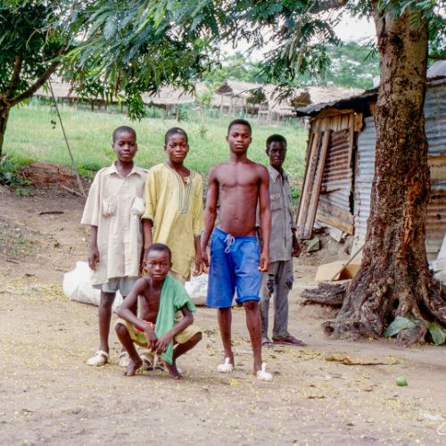 Adzopé - Abidjan - village africain