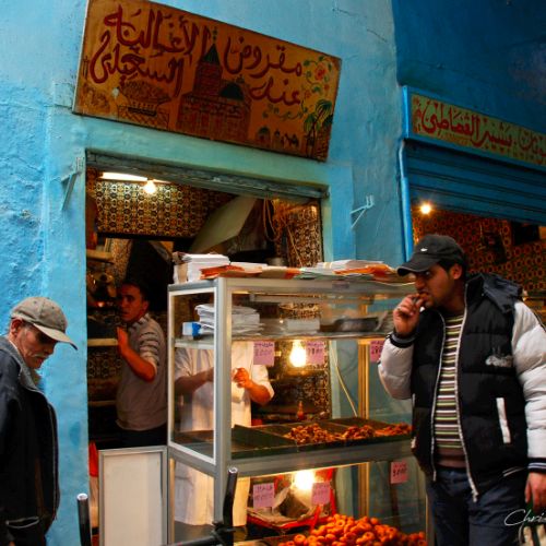 Dans le souk de Tunis