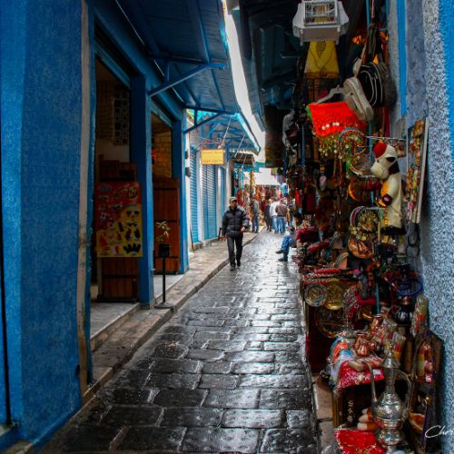 Dans le souk de Tunis