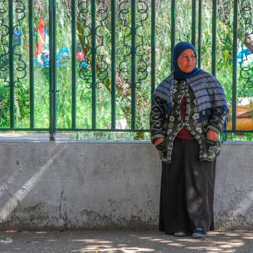 Seule dans la médina - Tunis - Tunisie