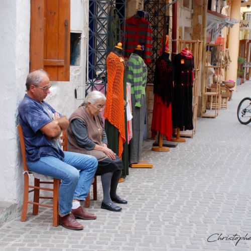 Scène de rue - La Canée - Chania - Crète