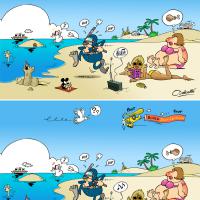 Jeu paru dans le journal de Mickey