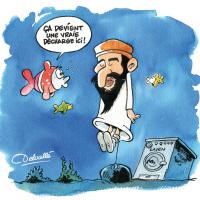 Dessin de presse sur la mort de Ben Laden