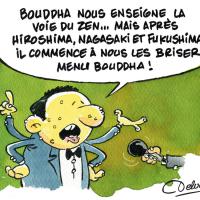 Dessin de presse sur la catastrophe de Fukushima