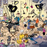Le tournage (Calendriers de Paris)
