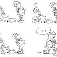 Extrait du recueil : les moustachus ont des poils sous le nez