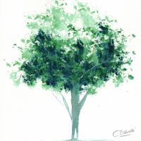 Croquis à l'aquarelle