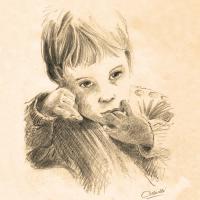 Dessin au crayon graphite