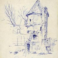 Croquis au stylo-bille