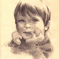 Dessin au crayon graphite