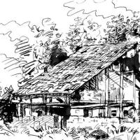 Croquis à la plume